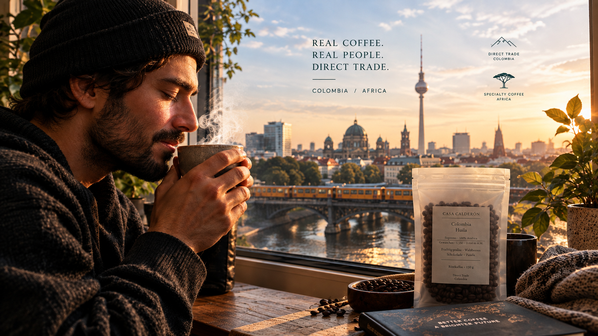 Casa Calderón: Specialty Coffee aus Kolumbien und Afrika, in Berlin geröstet