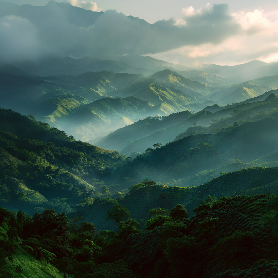Colombia Kaffeeplantage