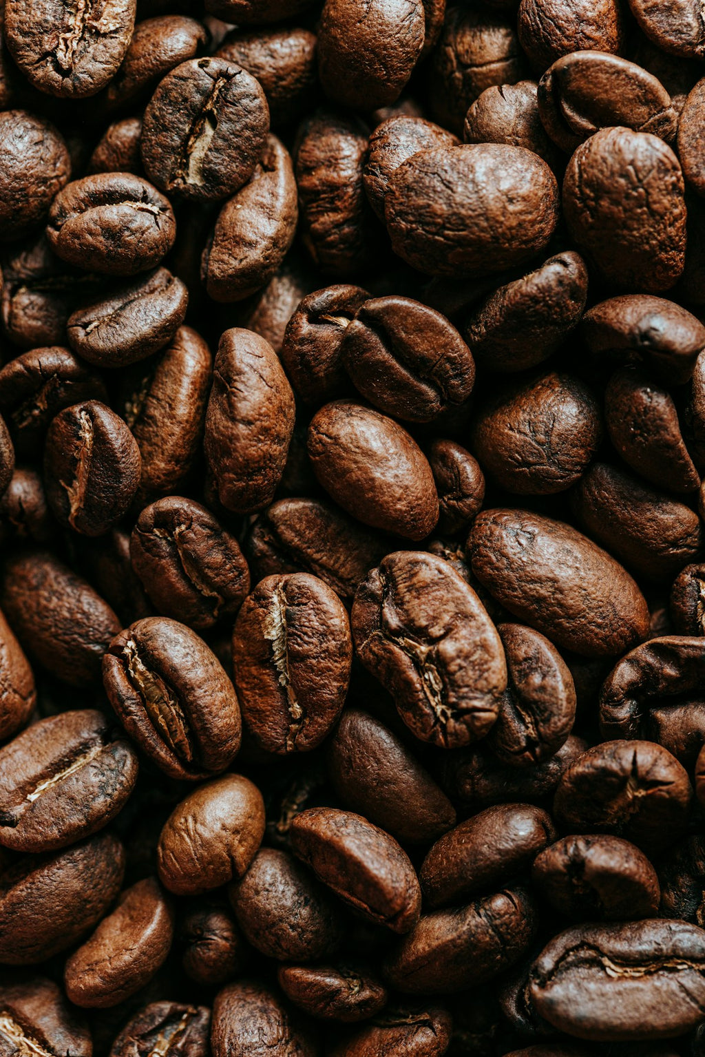 Colombia Huila Kaffeebohnen auf Holz